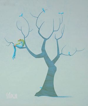 Blauwe Vogels - Jasper Oostland - giclee